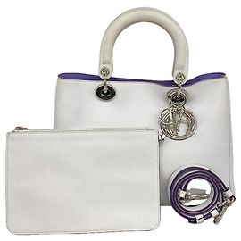 Bolsa de mão em couro Christian Dior