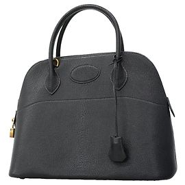 Hermès Hermes Bolide 31 Handtasche in Blue Indigo
