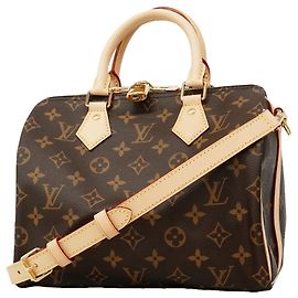 Sac à main Louis Vuitton Monogram Speedy Bandoulière 25