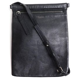 Autre Marque Bolso de hombro Saint Laurent de piel negra