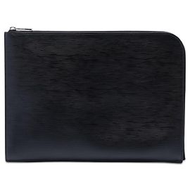 Louis Vuitton Black Epi Pochette Jour GM