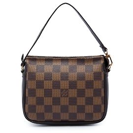 Louis Vuitton Brown Damier Ebene Trousse Pochette