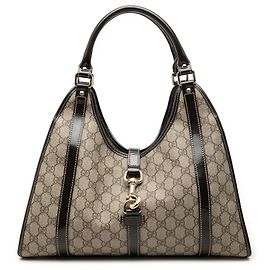 Borsa a tracolla Gucci Beige GG Supreme Jackie Joy Bardot