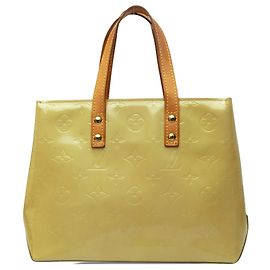 Louis Vuitton Yellow Monogram Vernis Reade PM