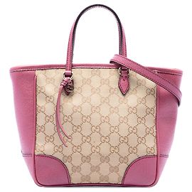 Borsa Gucci Bree Small in tela GG beige