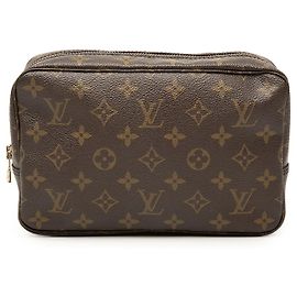 Louis Vuitton Brown Monogram Trousse Toilette 23