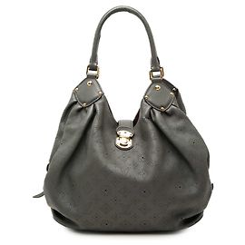Louis Vuitton Gray Monogram Mahina L Hobo