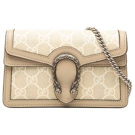 Gucci Mini Dionysus Crossbody in GG Supreme Beige