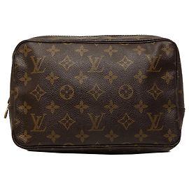 Louis Vuitton Brown Monogram Trousse Toilette 23