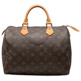 Louis Vuitton Brown Monogram Speedy 30