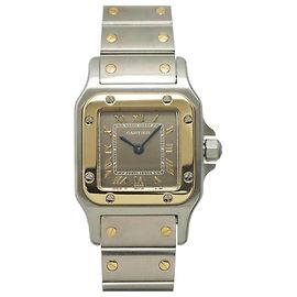 Reloj para mujer Cartier Santos Galbee SM Two-Tone