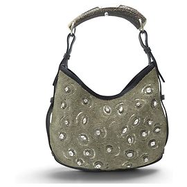 NUOVA BORSA YVES SAINT LAURENT MOMBASA 186131 STRASS & PERLE TOM FORD