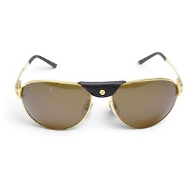 OCCHIALI DA SOLE CARTIER SANTOS DUMONT DORE CT0074S NUOVI