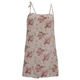 Reformation Floral-Print Mini Dress in Multicolor Viscose