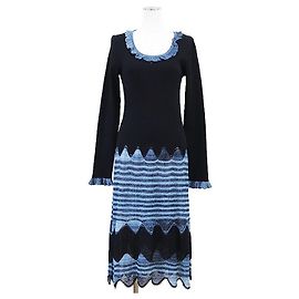 Vestido Chanel 02A P20257 em Rayon e Nylon