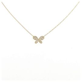 Autre Marque Collier Papillon en Diamants Au750