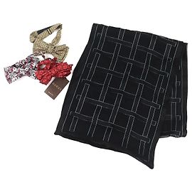 Gucci Butterfly Seiden-Accessoires 4-teiliges Set