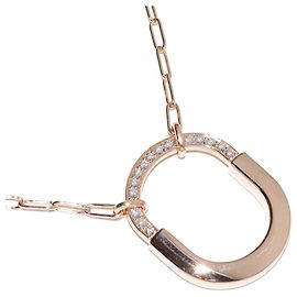 Tiffany & Co Collar con colgante Tiffany Lock Au750 con diamantes