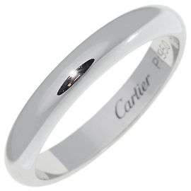 Anillo de bodas Cartier 1895 Pt950 Tamaño de anillo 17