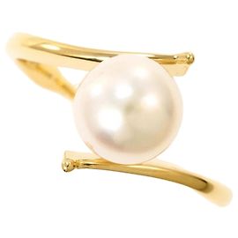 Autre Marque Anillo de perlas Au750