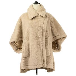 Capa de Lã Teddy Bear Max Mara