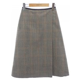 Autre Marque Falda Other Drawer Skirt Beige