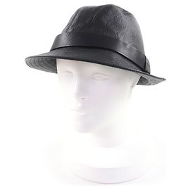 Sombrero de piel de vaca Gucci Guccissima GGPattern