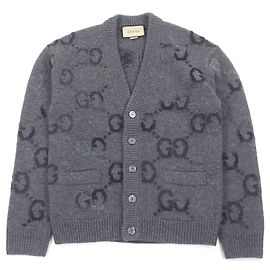 Gucci Jumbo GG Logo Wollcardigan