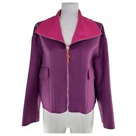 Chaqueta Hermès34 de cachemira, lana virgen y seda