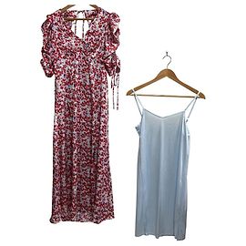 Autre Marque LILY BROWN Vestido largo con estampado floral