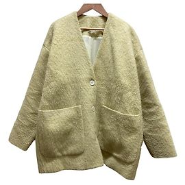 Autre Marque yori Wool Mohair Shaggy Jacket