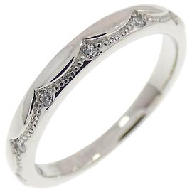 Autre Marque Anel de platina PT950 com diamantes
