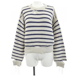 Maison Martin Margiela Maglia in cotone beige