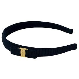 Salvatore Ferragamo Vara Stirnband aus Canvas
