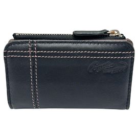 Autre Marque Crocodile Leather Coin Key Case