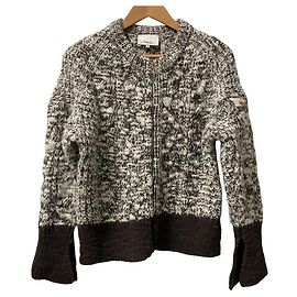 Autre Marque 3.1 Phillip Lim Wool Cable Knit Zip Jacket
