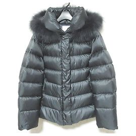 Autre Marque B:MING by BEAMS Casaco curto de penugem com pele de raposa