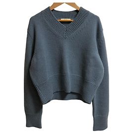 Céline Jersey de cachemira con cuello en V Celine