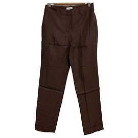 Autre Marque Pantaloni affusellati in misto lino PAROSH