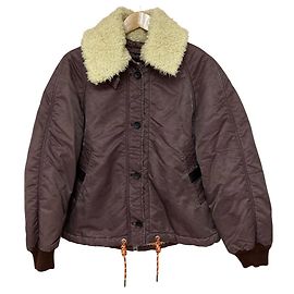 Autre Marque Chaqueta de aviador de piel vintage DIESEL