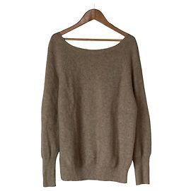 Autre Marque Whim Gazette Maglione in maglia 100% Cashmere Scollo a Barca
