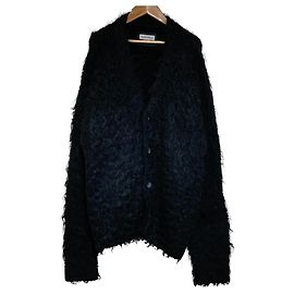 Autre Marque MAISON SPECIAL Shaggy V-Neck Strickcardigan