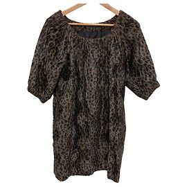 Autre Marque Robe Mini Léopard Deuxieme Classe