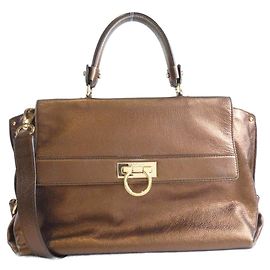 Borsa in pelle Salvatore Ferragamo
