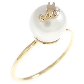Autre Marque Anello ete Perla Akoya Au750