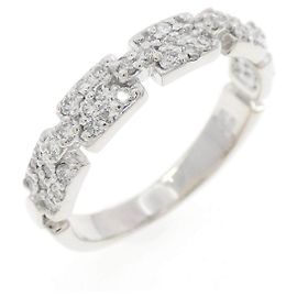 Autre Marque Anello Star Jewelry Au750 Diamante