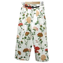Autre Marque SEVEN TEN by MIHO KAWAHITO Pantaloni larghi a stampa floreale