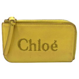 Chloé Sense Leather Coin Card Case