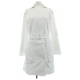 Hermès White Trench Coat