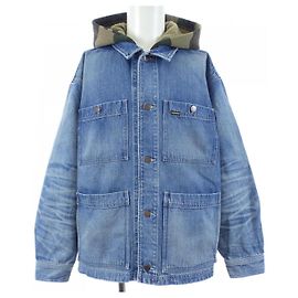 Supreme Worn Hooded Chore Coat Coat